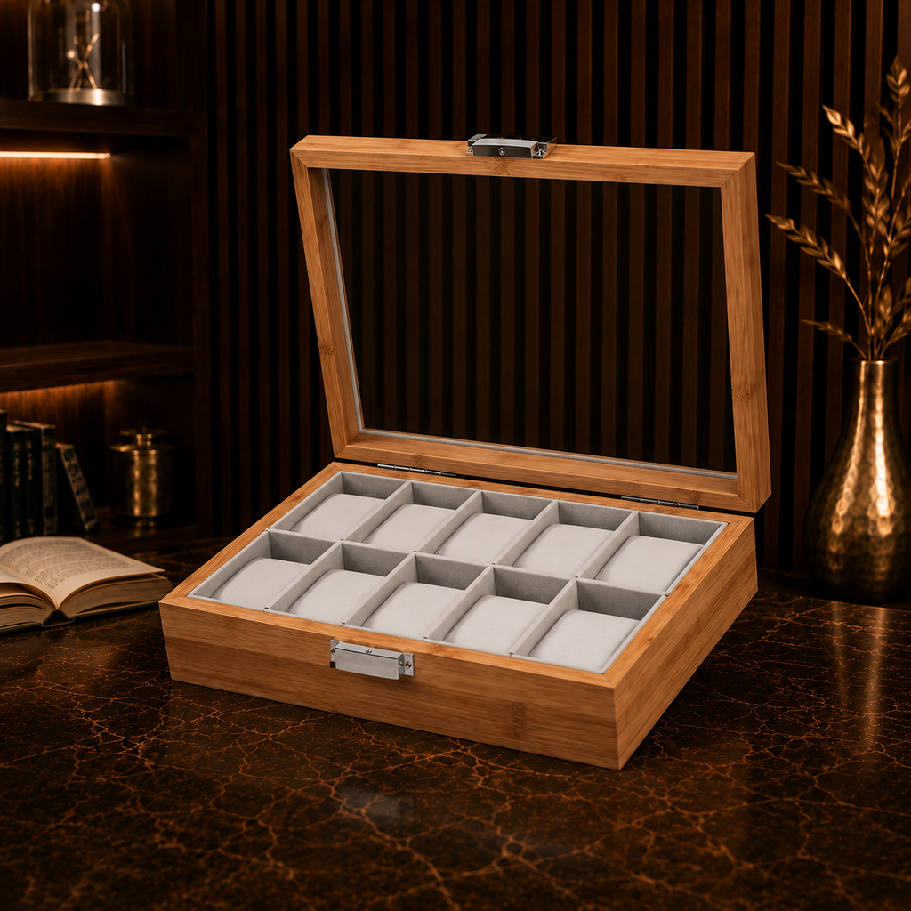 Boîte à Montres | Bambou Série 10