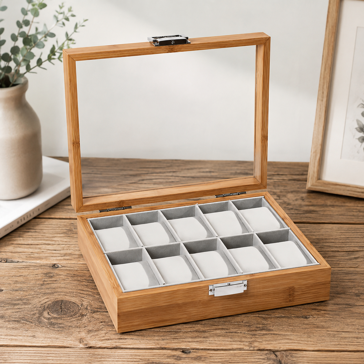 Boîte à Montres | Bambou Série 10