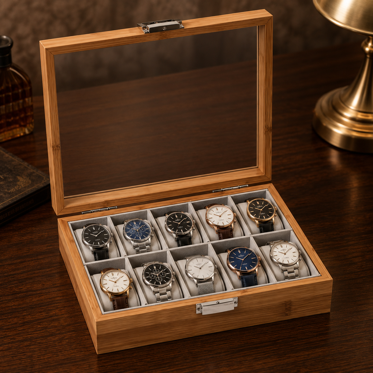 Boîte à Montres | Bambou Série 10