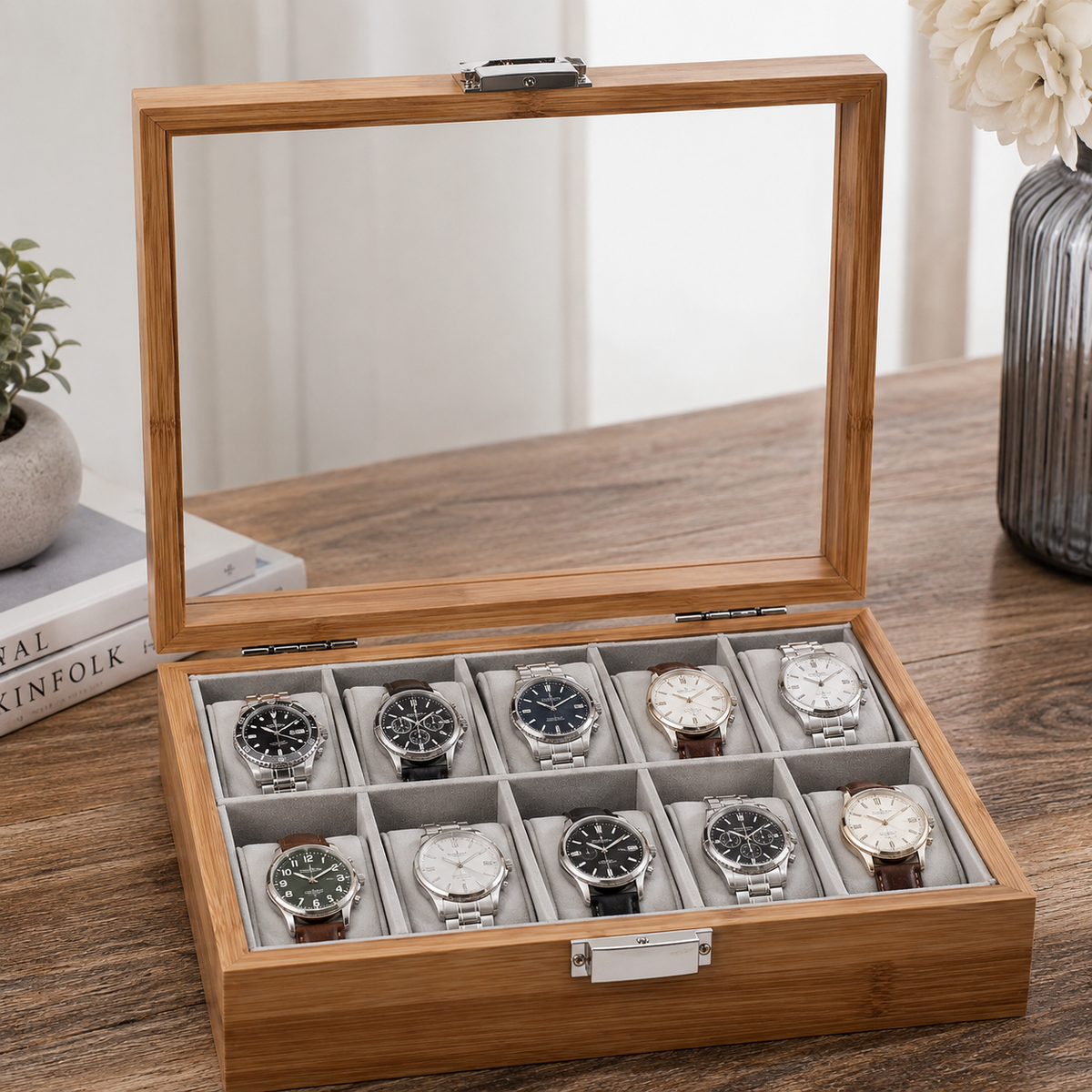Boîte à Montres | Bambou Série 10