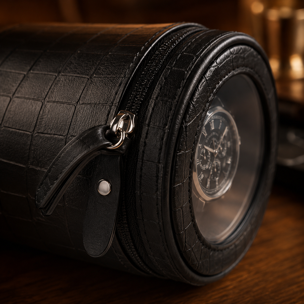 Remontoir Montre Automatique Nomade | Noir Série 1