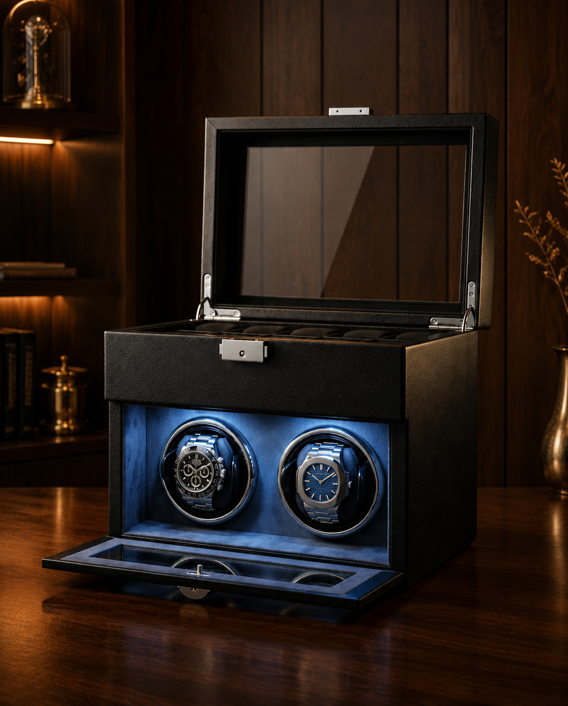 Remontoir Montre Automatique Impérial | Noir