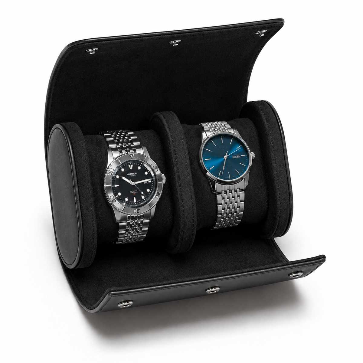 Étui à Montres Valmont | Noir Série 2