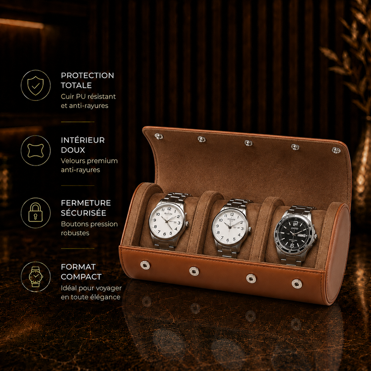 Étui à Montres Valmont | Camel Série 3