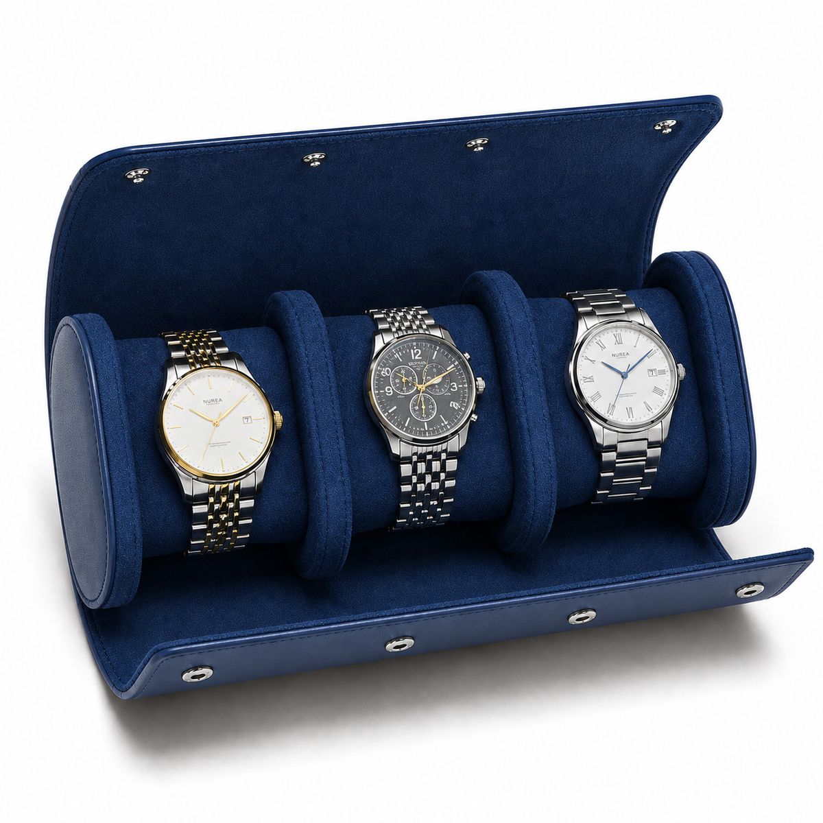 Étui à Montres Valmont | Bleu Marine Série 3