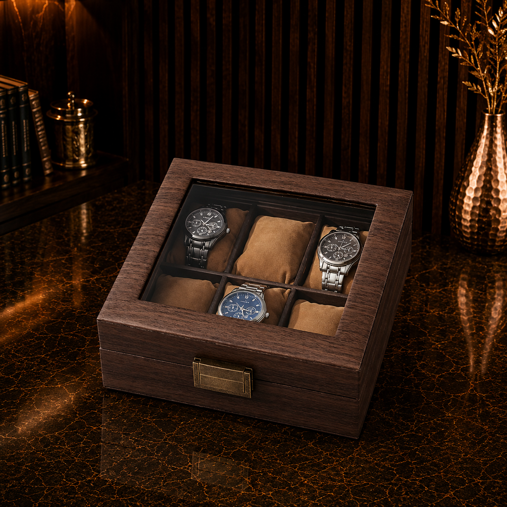Boîte à Montres Héritage | Bois Série 6