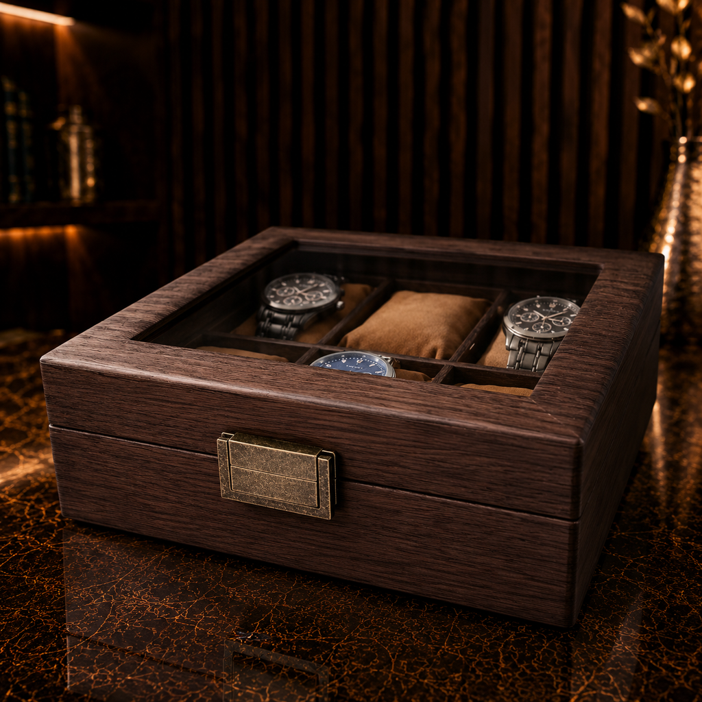 Boîte à Montres Héritage | Bois Série 6