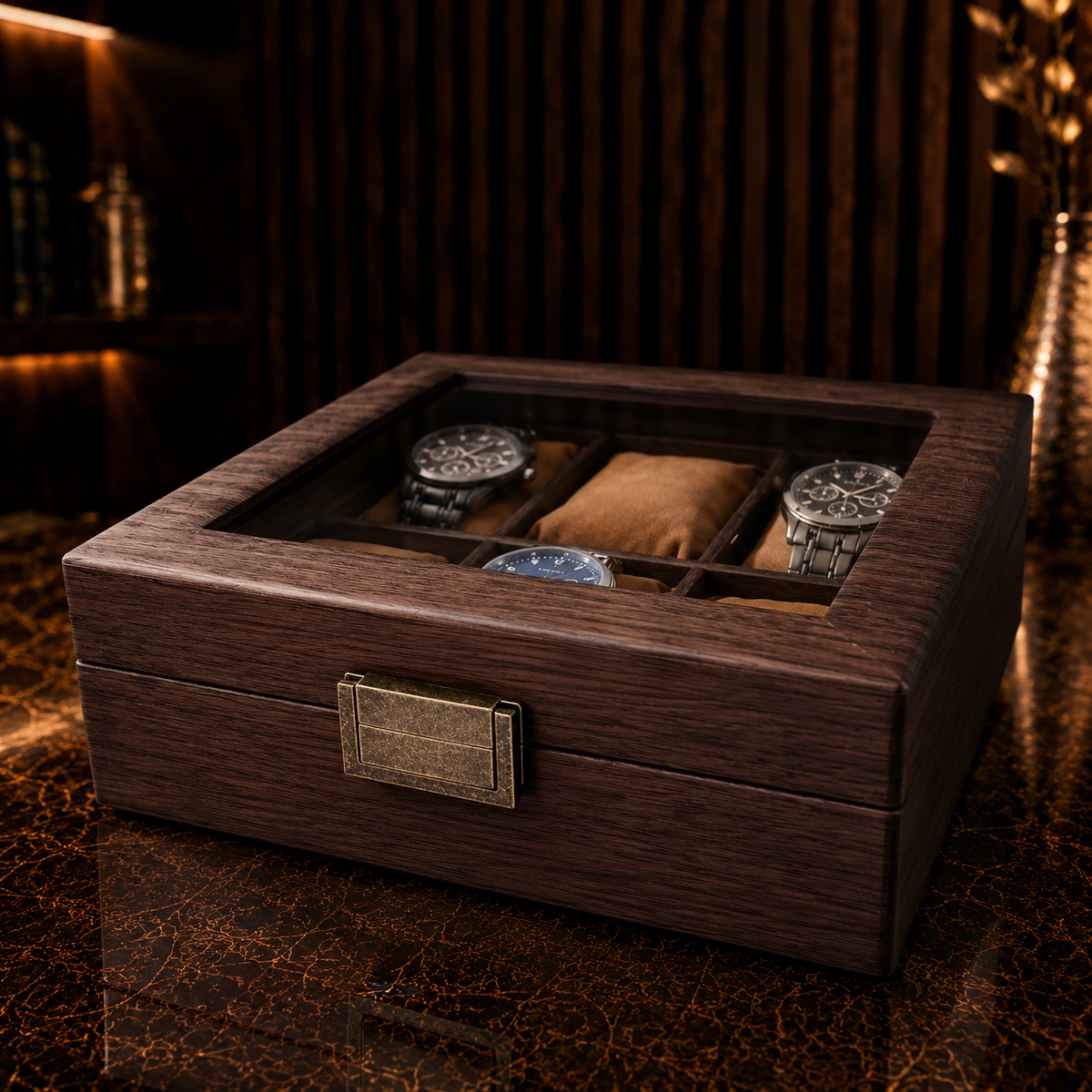 Boîte à Montres Héritage | Bois Série 6