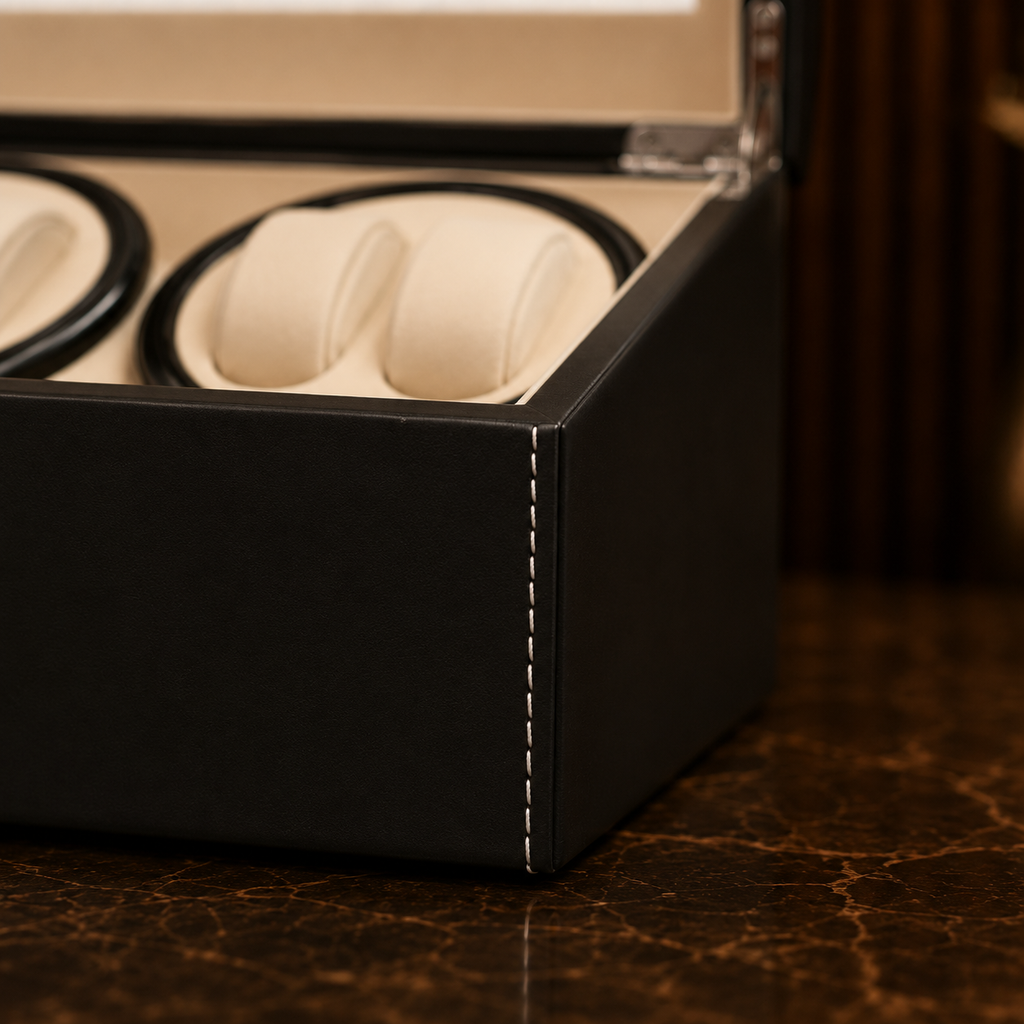 Remontoir Montre Automatique Prestige | Noir