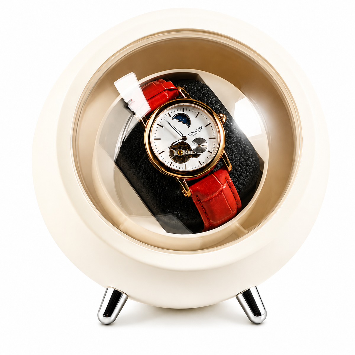Remontoir Montre Automatique Équinoxe | Blanc Série 1