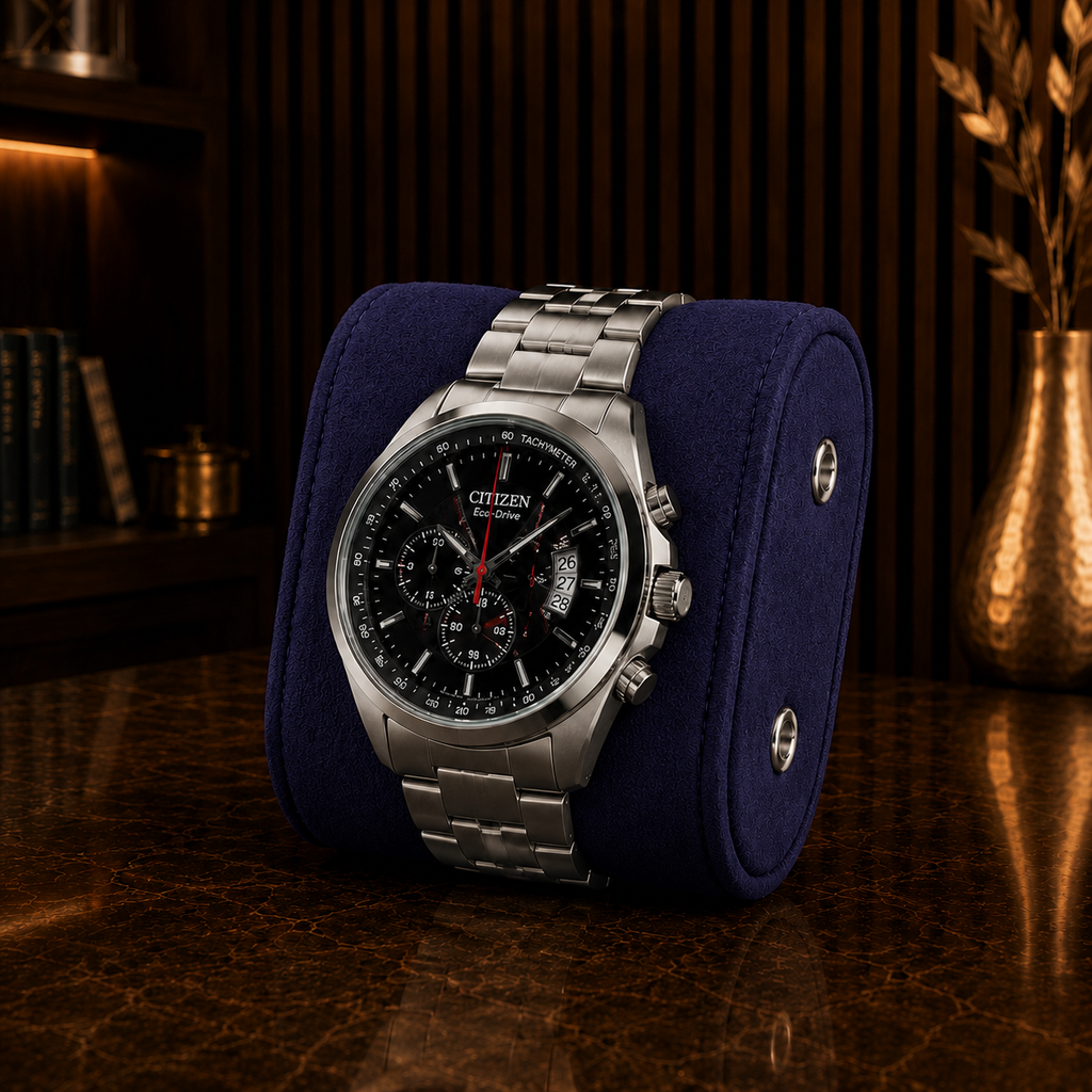 Étui à Montre Valmont | Bleu Marine Série 1
